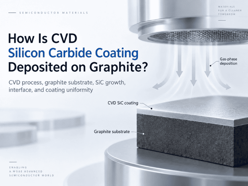 CVD Silicon Carbide Coating ကို Graphite တွင် မည်သို့ထည့်သွင်းထားသနည်း။