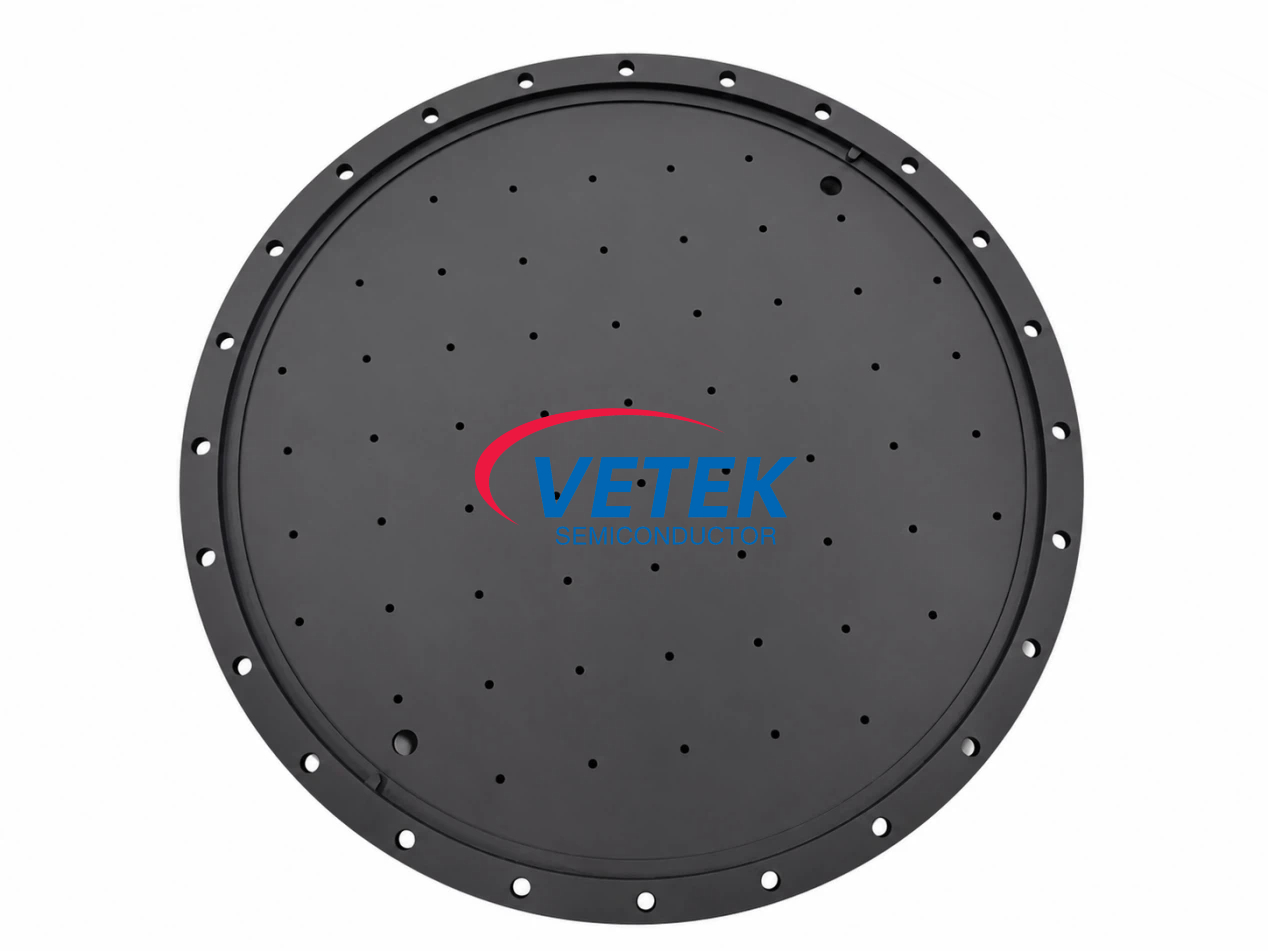 CVD Silicon Carbide (SiC) ဖြင့် အုပ်ထားသော Graphite Shower Head