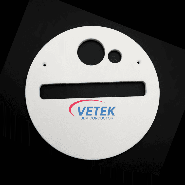 MOCVD အတွက် သန့်စင်သော ရောင်စုံ Quartz Shield နှင့် Shutter