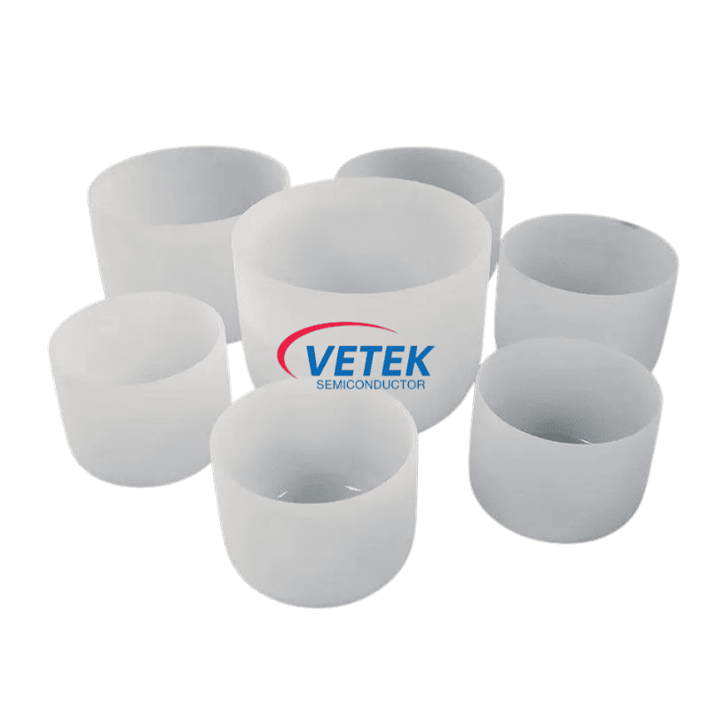 မြင့်မားသောသန့်ရှင်းစင်ကြယ် quartz crucible