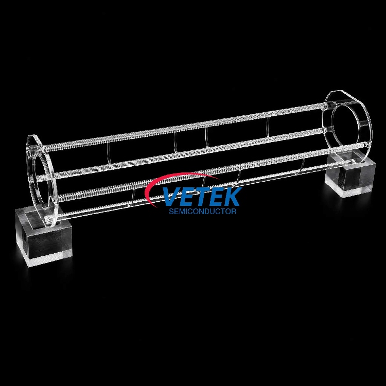 TEL အတွက် High Purity Quartz Wafer Boat